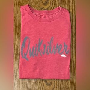 Quiksilver Coral Tee with Gray Logo